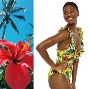 🍍Tropical One Piece Swim Suit